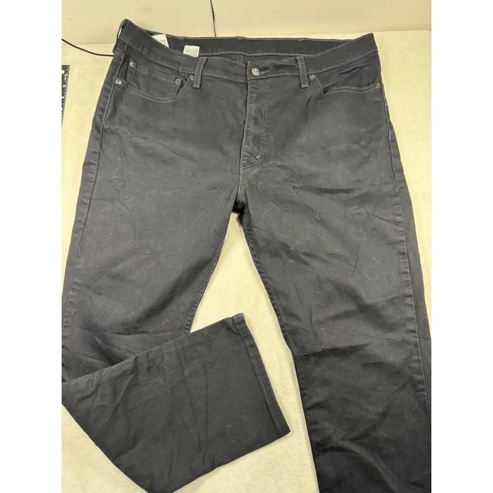 Levi’s 514 Straight Fit Black Jeans Men’s 40x30 Stretch Denim Pants